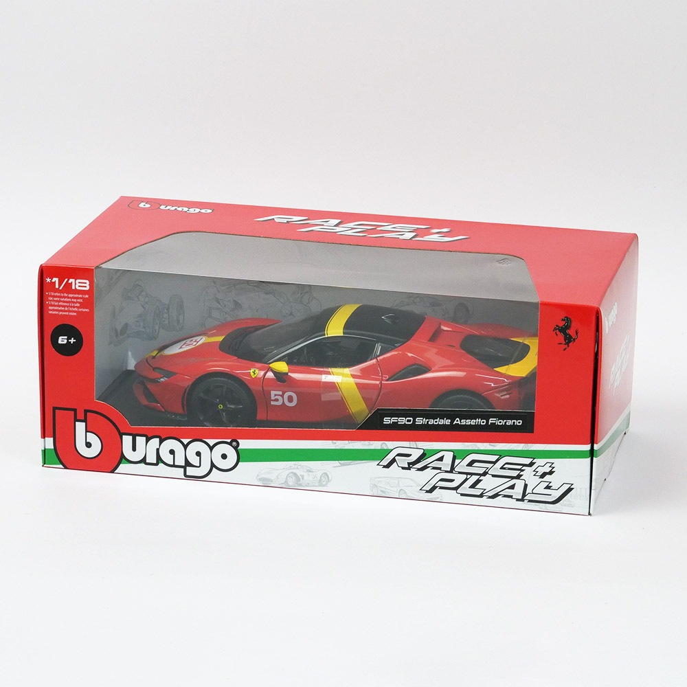 Bburago 1/18スケール フェラーリ SF90 ストラダーレ アセット
