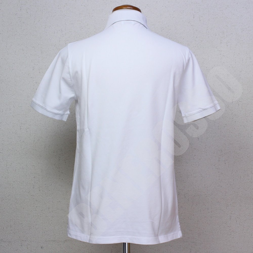 ランボルギーニ メンズ ベーシック シールド ポロ ホワイト 9011544CCW017