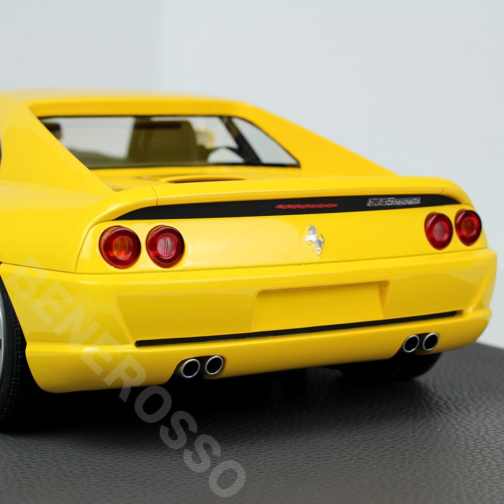 TOPMARQUES 1/12スケール フェラーリ F355 Berlinetta イエロー TOP12-19B【宅配便大型140】