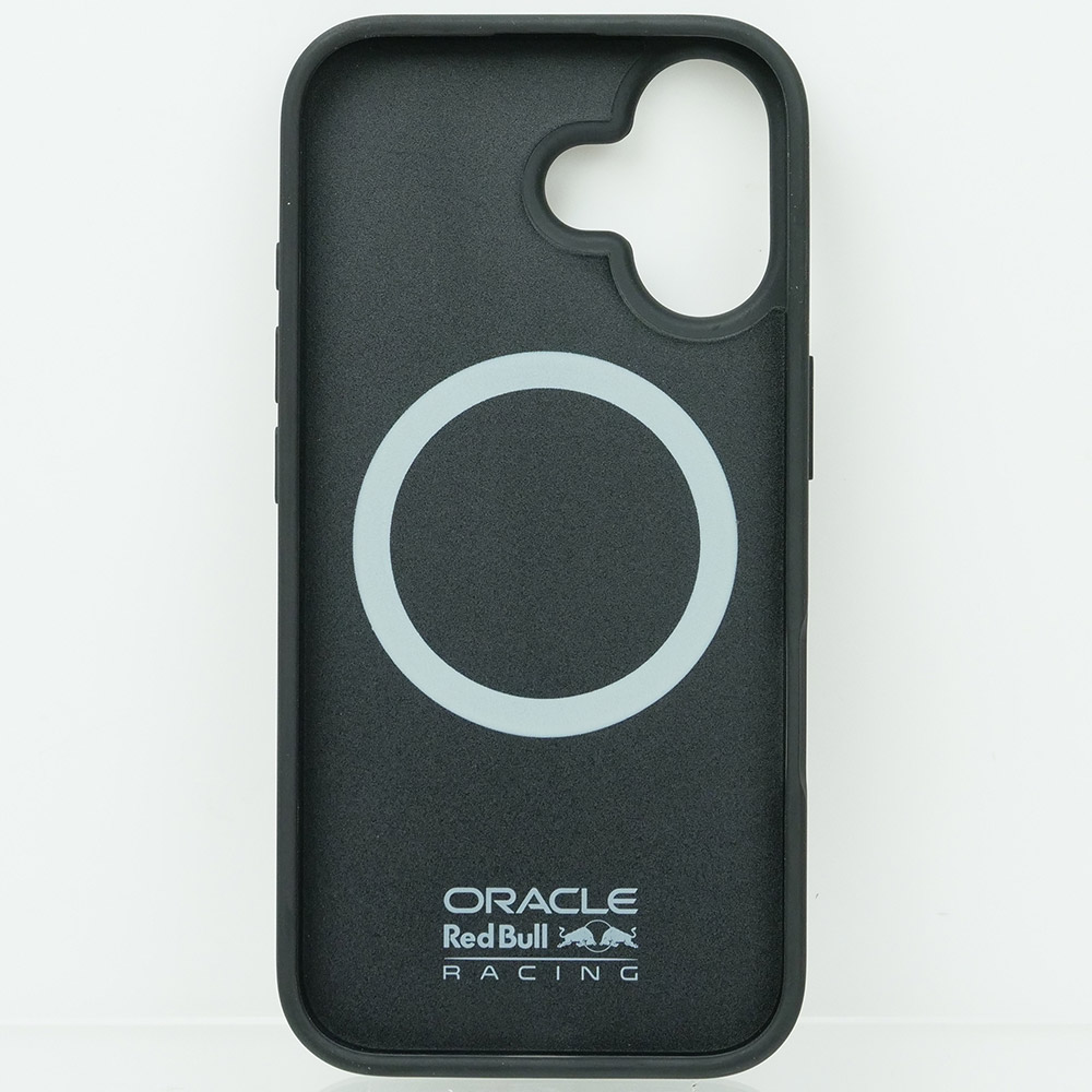 オラクル レッドブル レーシング iPhone16 マグセーフ リアルカーボン バックカバー ブラック RBHMP16S24CFILSK