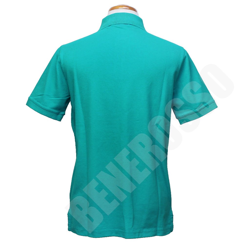 ランボルギーニ メンズ ベーシック シールド ポロ ピーコック 9011544CCU153