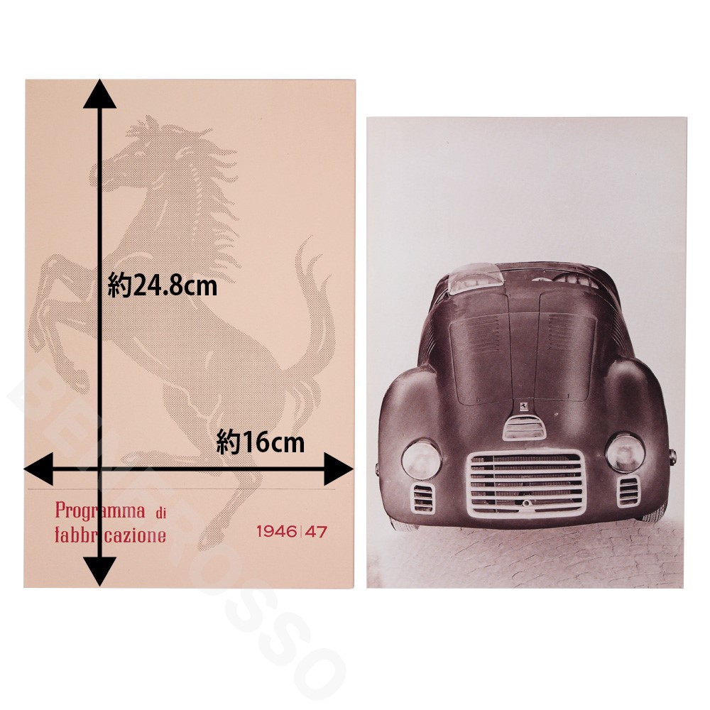 フェラーリ 1992 オリジナル プリント 1946-47 Ferrari 125シリーズ 1st プレスキット【返品・交換対象外】