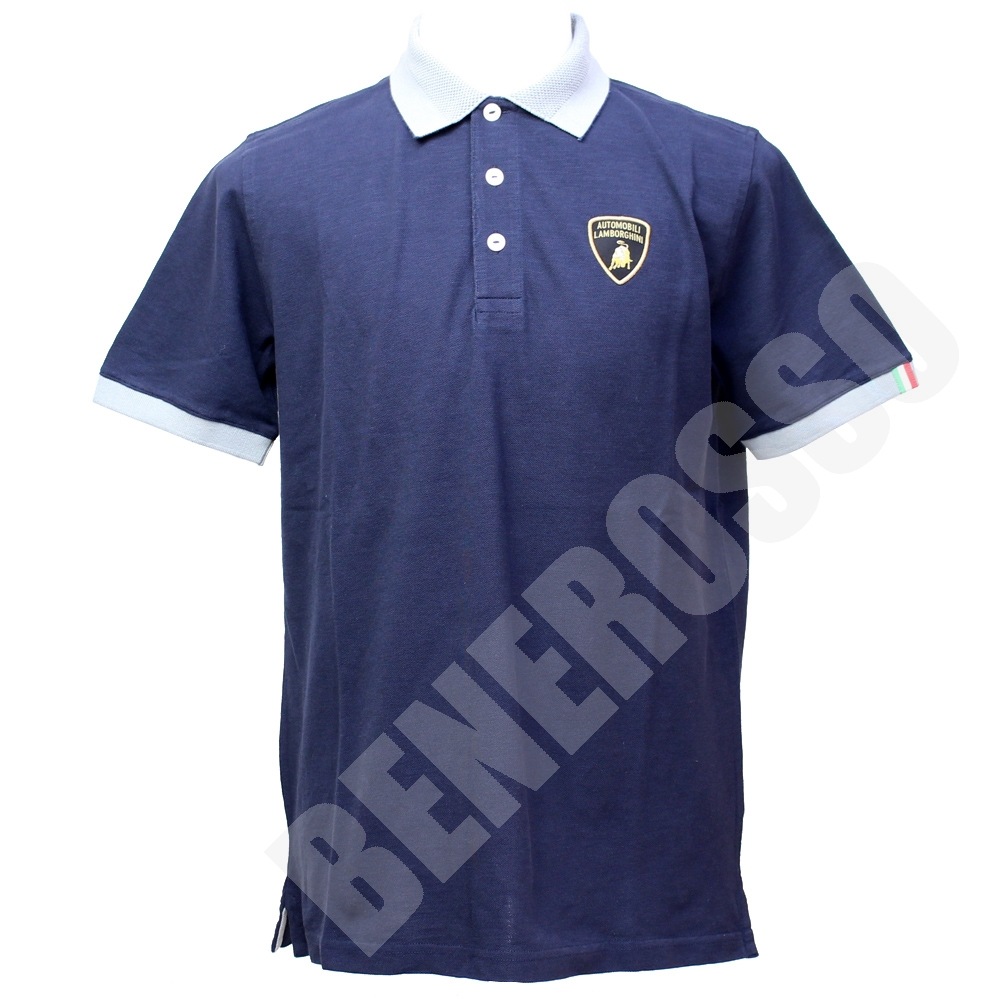 ランボルギーニ メンズ ヴィンテージ Miura ポロ ダークネイビー 9011546CCU001