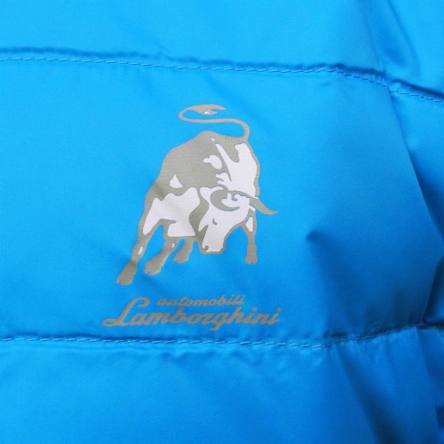ランボルギーニ メンズ ダウンジャケット カリビアンブルー 9009948NNU112