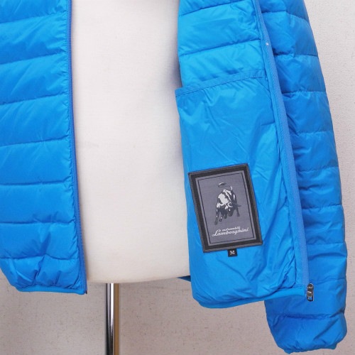ランボルギーニ メンズ ダウンジャケット カリビアンブルー 9009948NNU112