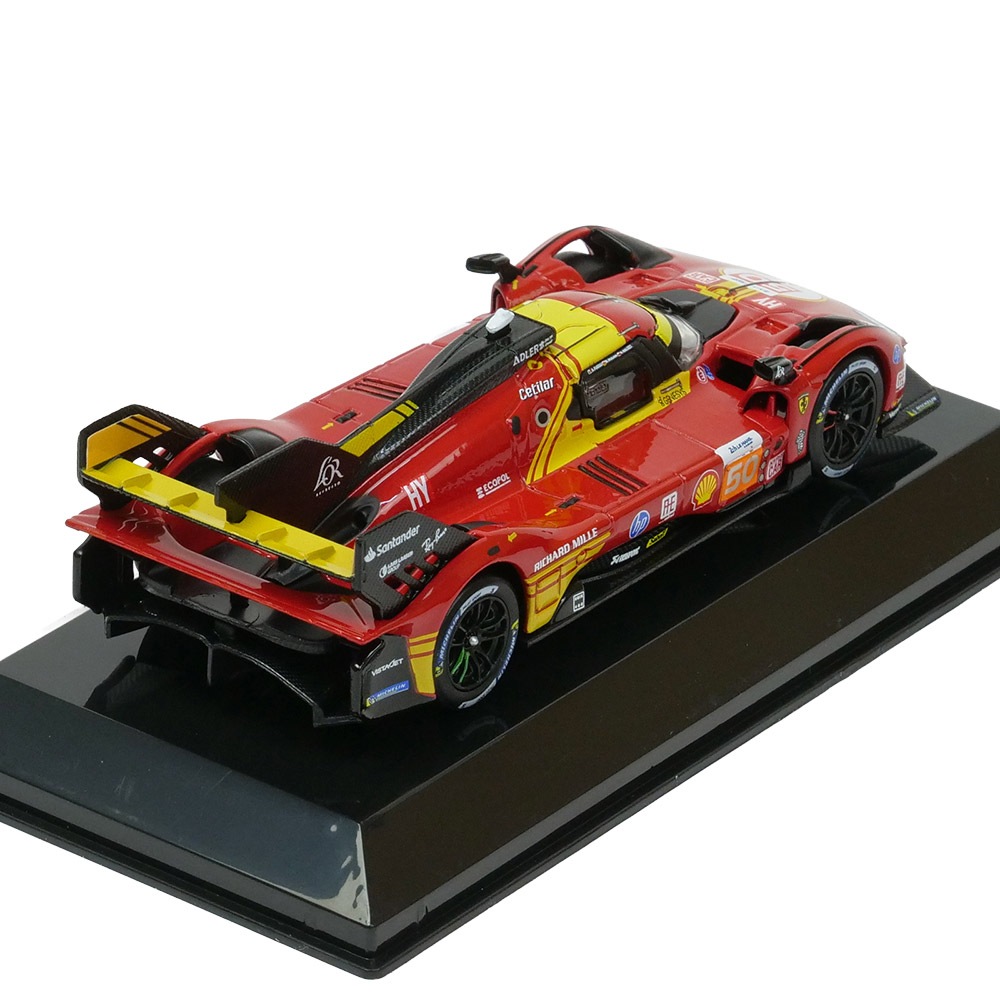 Bburago 1/43スケール フェラーリ 499P ル・マン 2024 ウィナー #50 レッド 18-36316