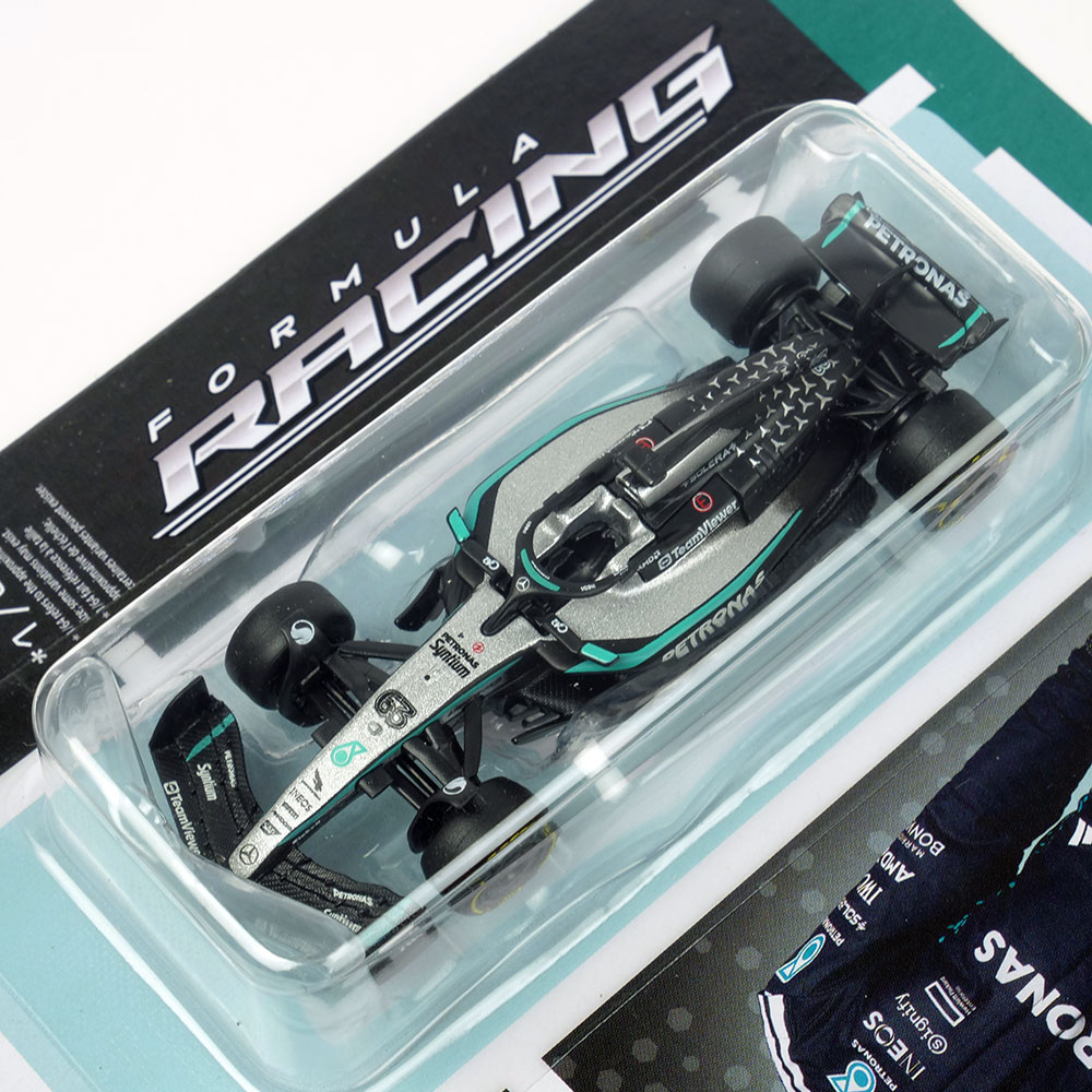 Bburago 1/64スケール メルセデス-AMG ペトロナス F1チーム FW16 2025