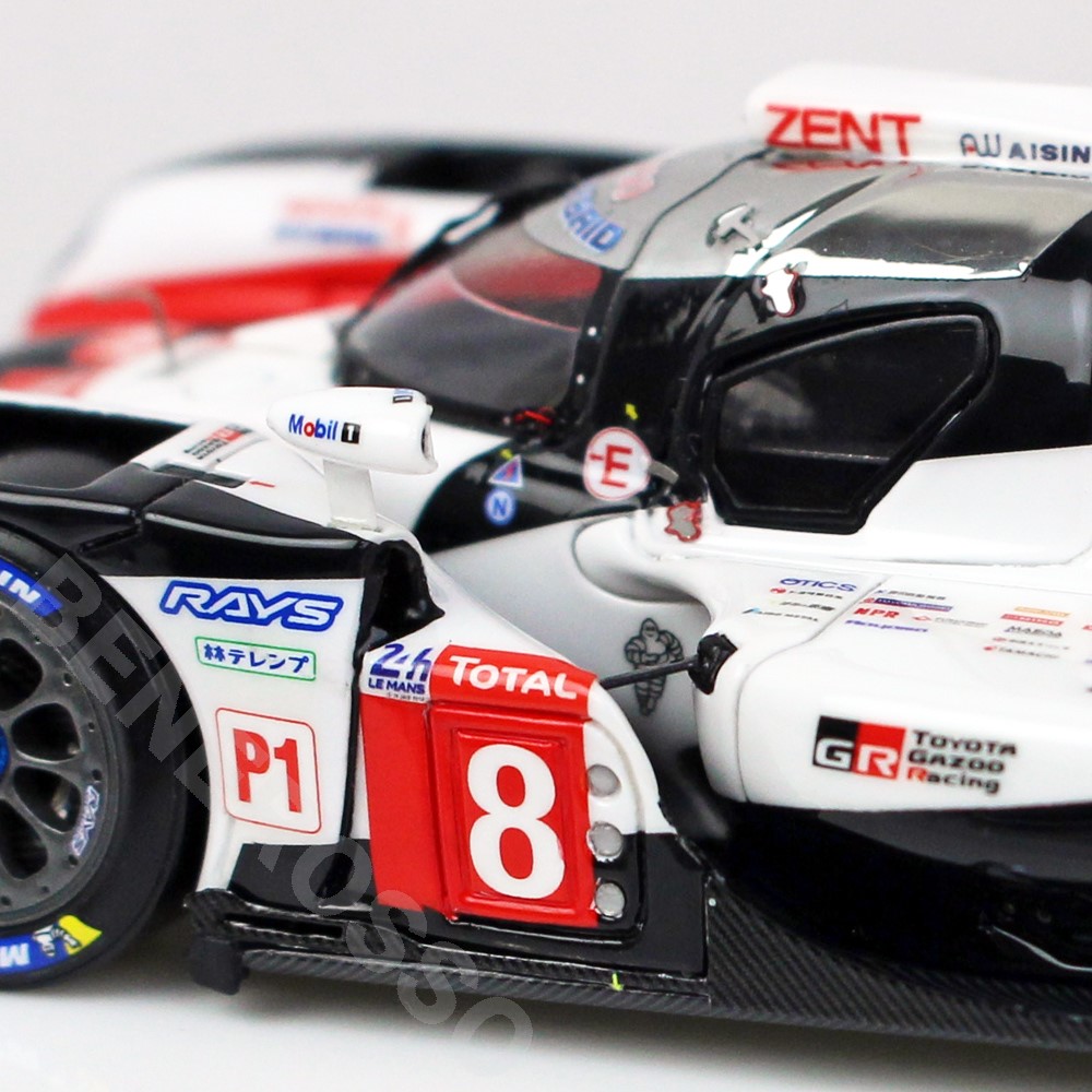 EIDOLON 1/43 TOYOTA TS050 ハイブリッド ル・マン 24時間 2019 #8 ウィナー EM507A