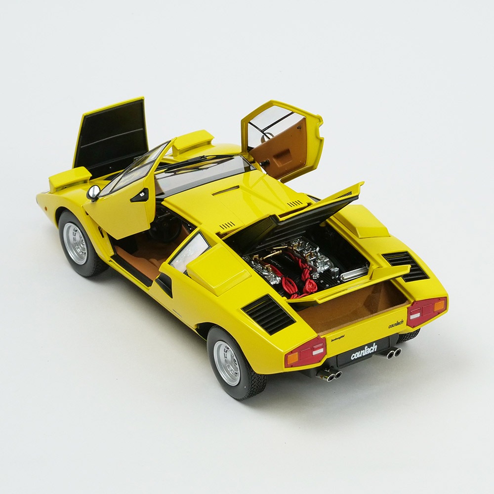 京商 1/18スケール ランボルギーニ カウンタック LP400S イエロー KS08320YT