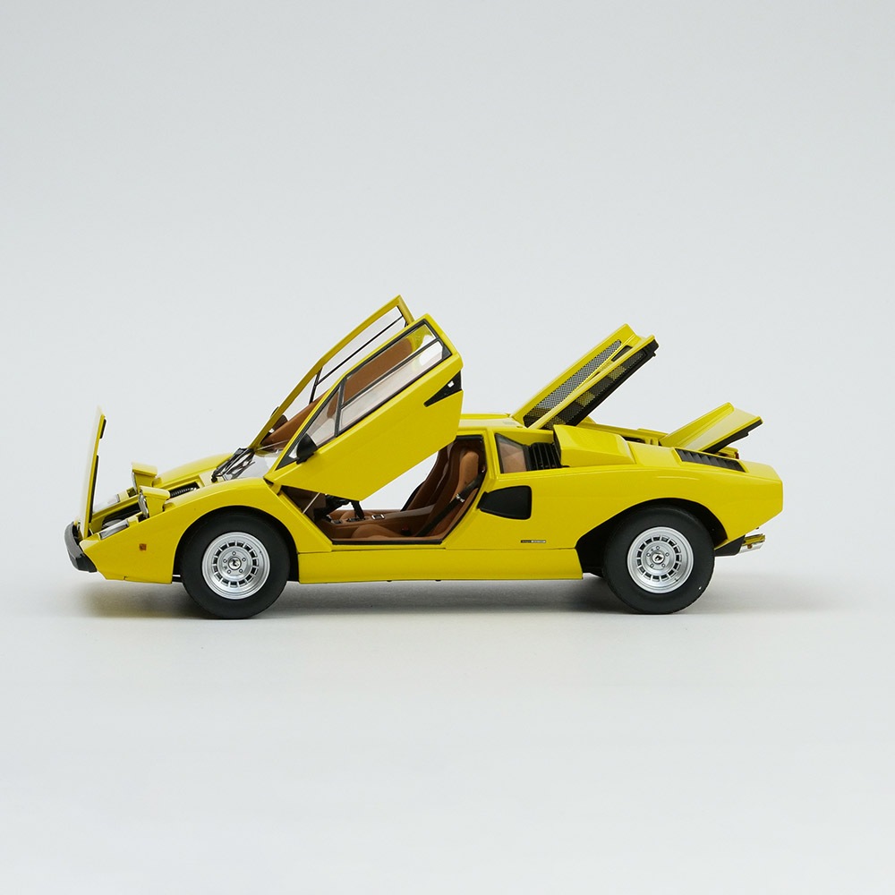 京商 1/18スケール ランボルギーニ カウンタック LP400S イエロー KS08320YT