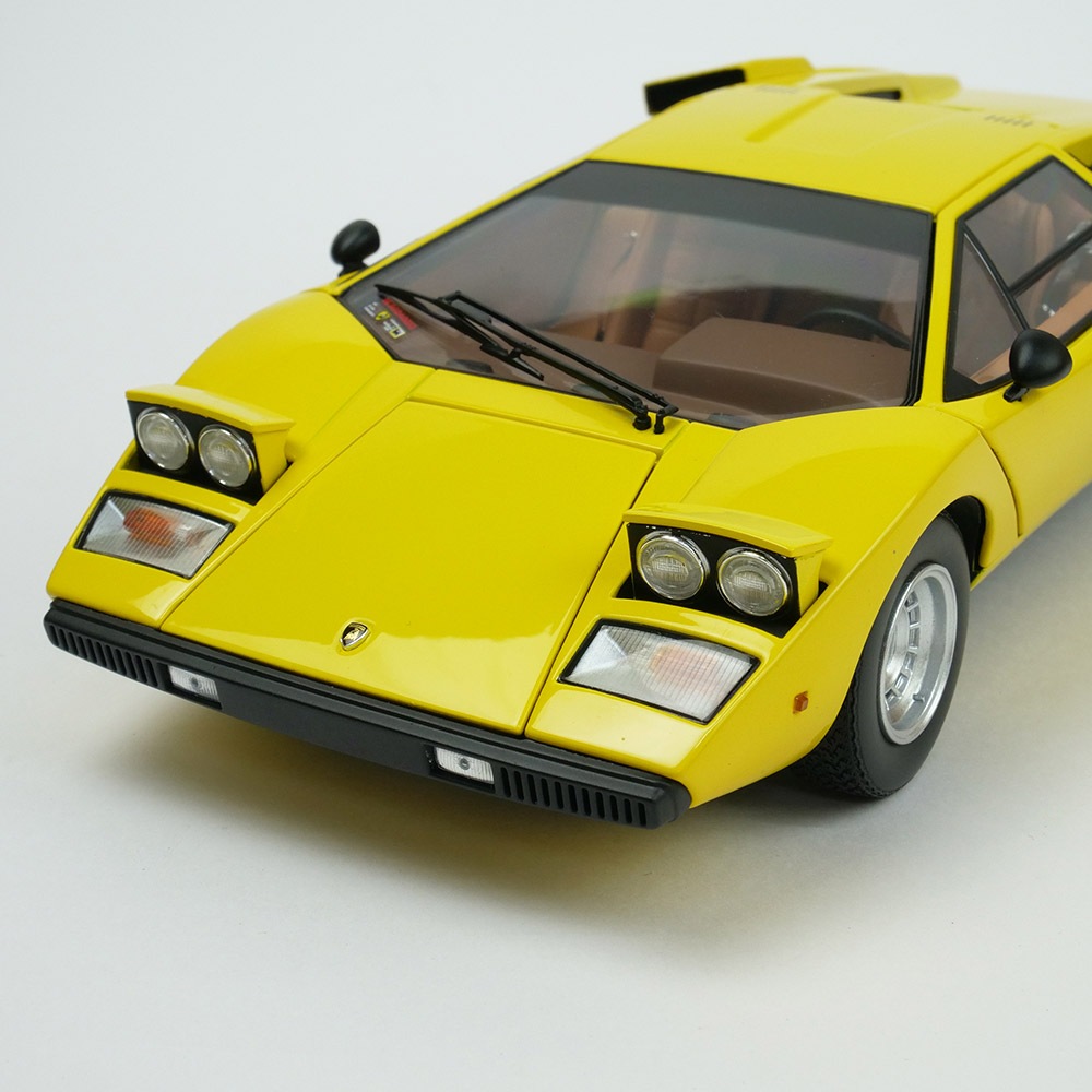 京商 1/18スケール ランボルギーニ カウンタック LP400S イエロー KS08320YT