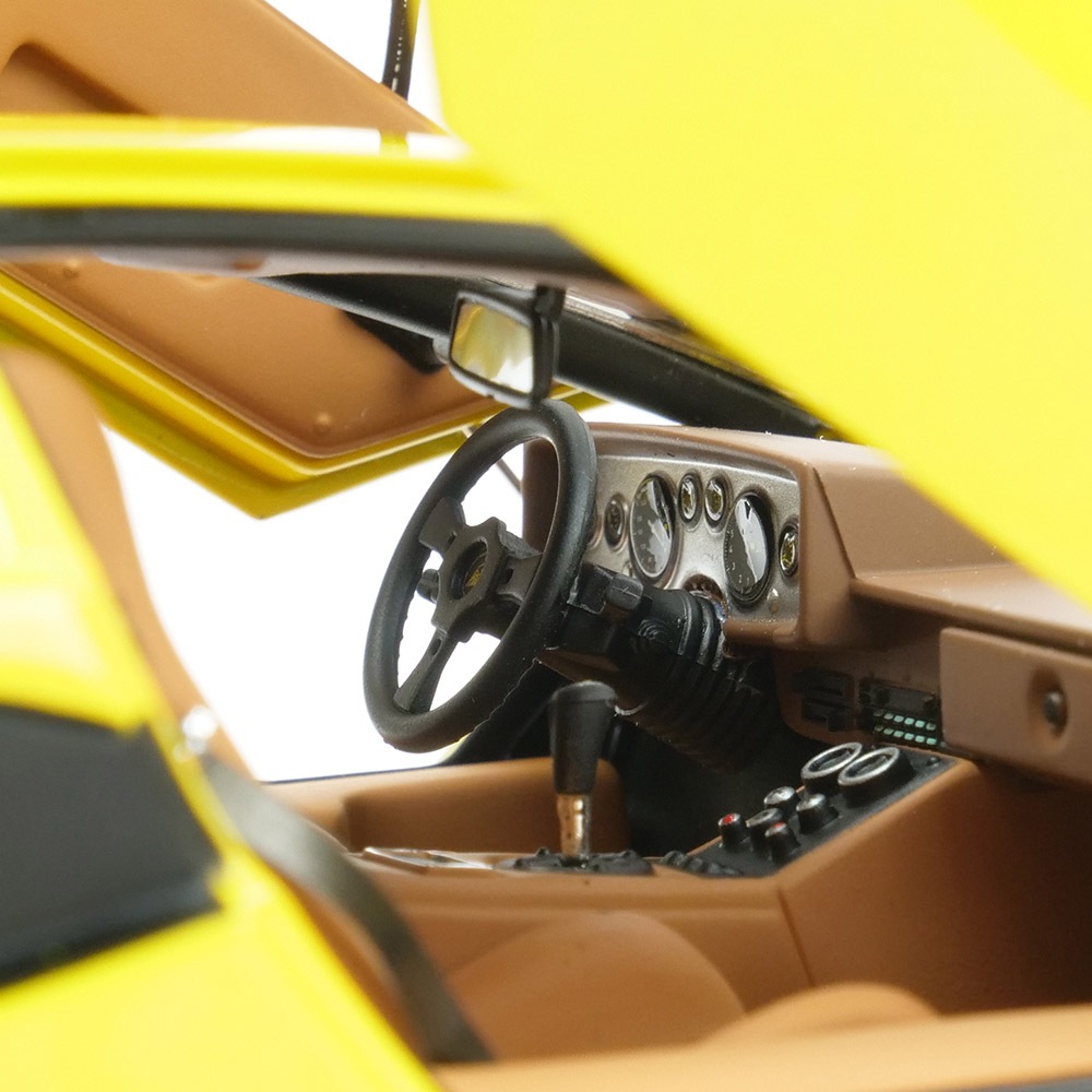 京商 1/18スケール ランボルギーニ カウンタック LP400S イエロー KS08320YT