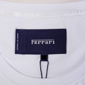 フェラーリ レディース ビッグ プランシングホース Tee ホワイト