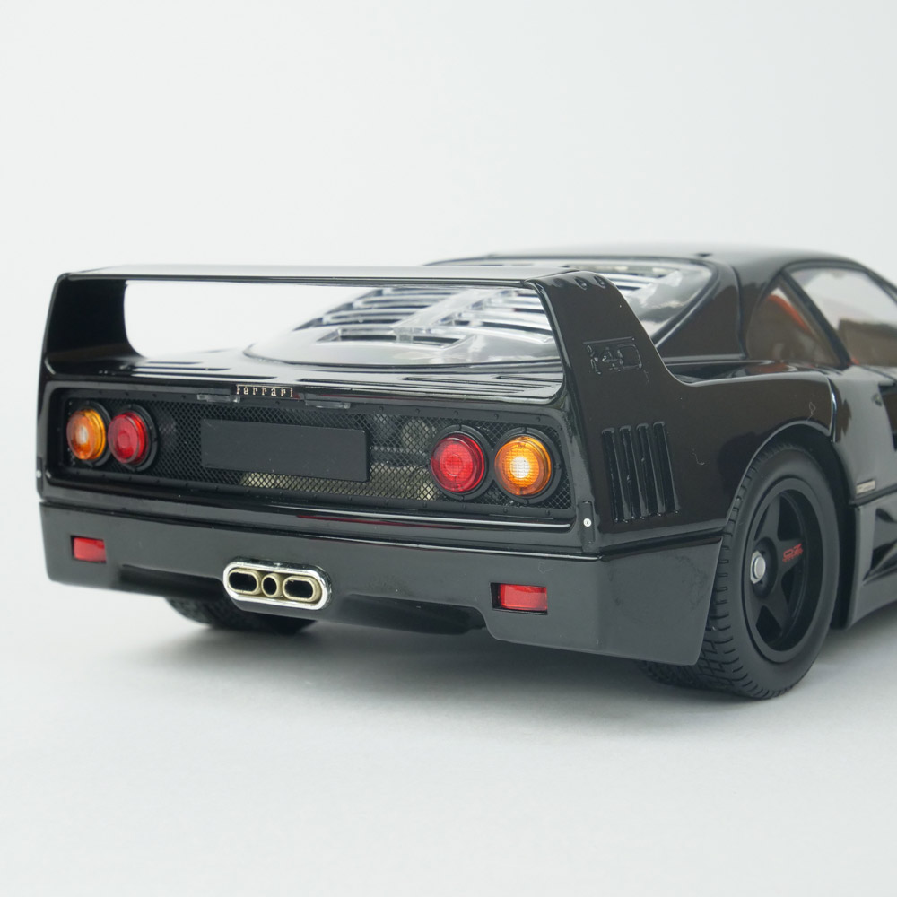 京商 1/18スケール フェラーリF40 ブラック KS08416BK