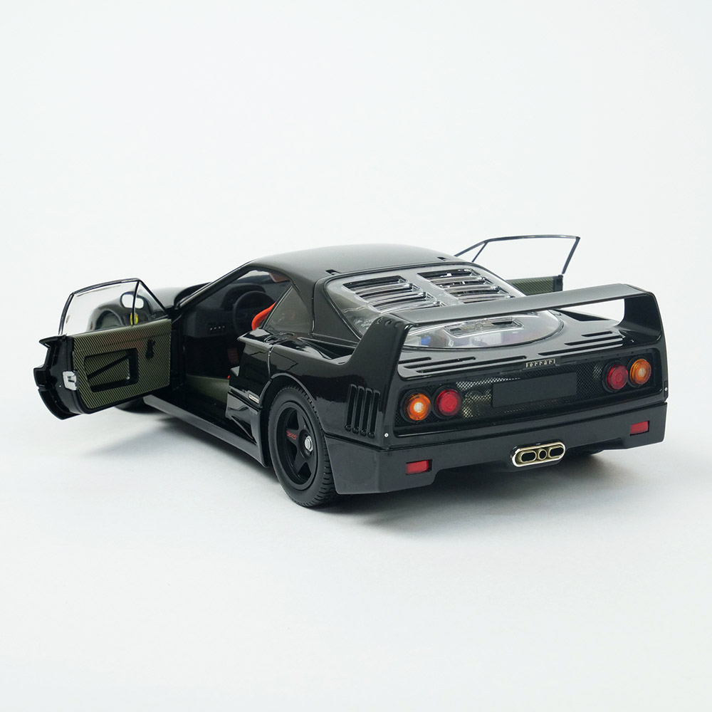 京商 1/18スケール フェラーリF40 ブラック KS08416BK
