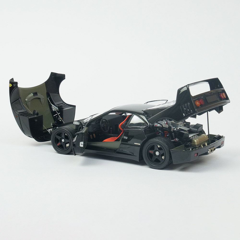 京商 1/18スケール フェラーリF40 ブラック KS08416BK