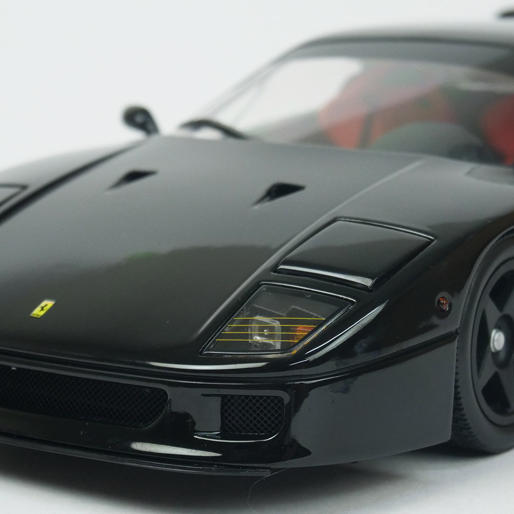 京商 1/18スケール フェラーリF40 ブラック KS08416BK