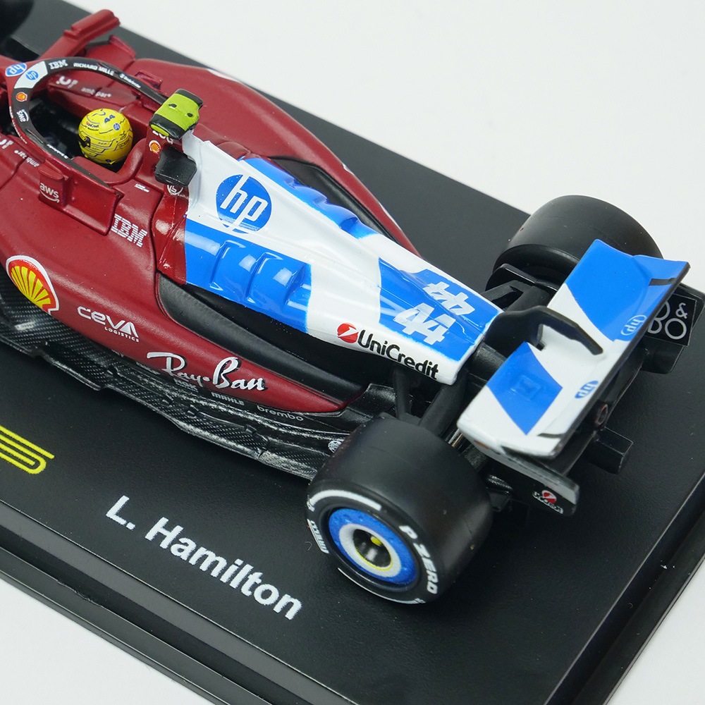 【限定品】モデルファクトリーヒロ MFH 1/20 M-F1 2025 マイアミ Bburago 1/43スケール スクーデリア フェラーリ HP SF25 L.ハミルトン