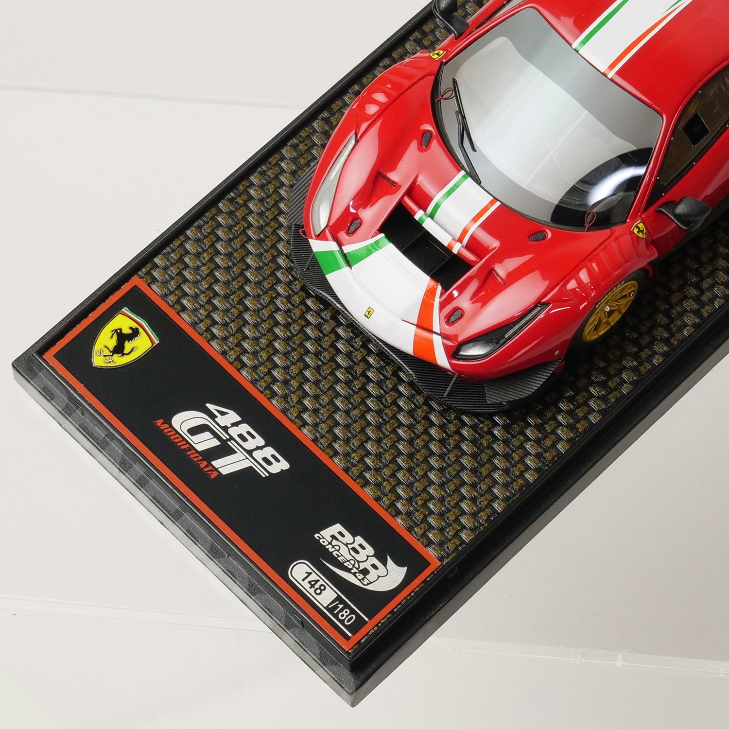 BBR MODELS 1/43スケール フェラーリ 488 GT モディフィカータ