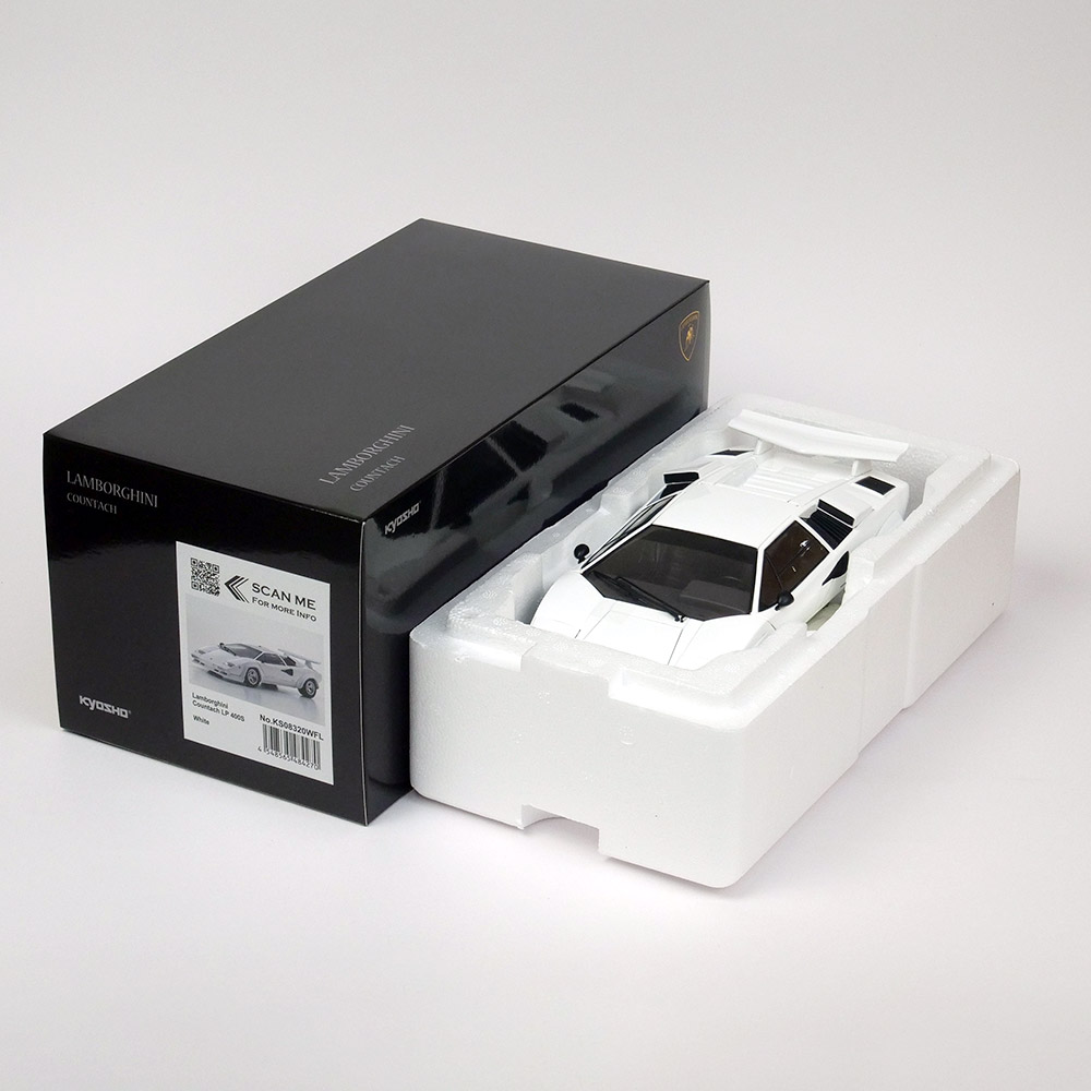 京商 1/18スケール ランボルギーニ カウンタック LP400S ホワイト KS08320WFL