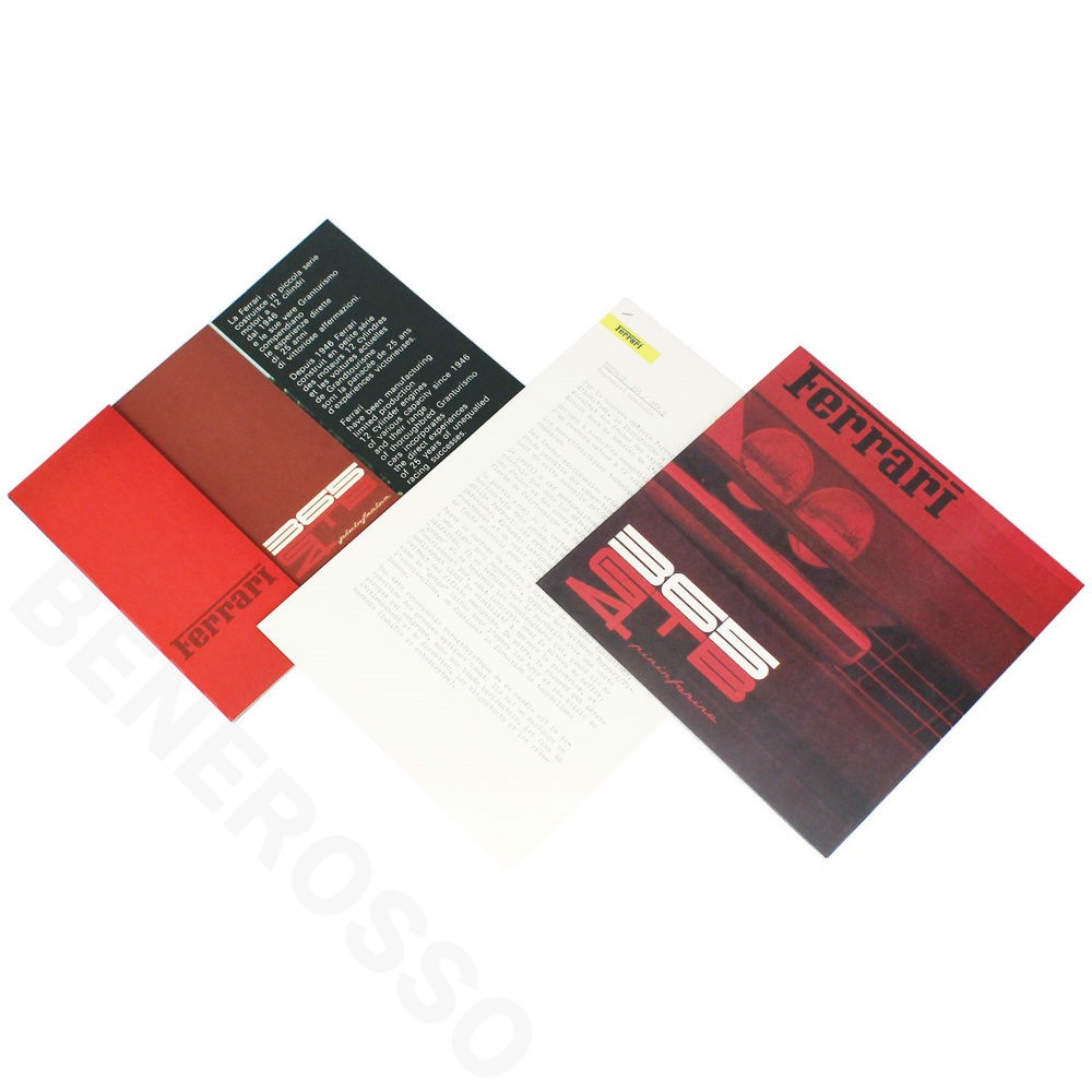 フェラーリ 365 GTB4 1968-2008 デイトナ 40周年記念 復刻版カタログ キット【返品・交換対象外】