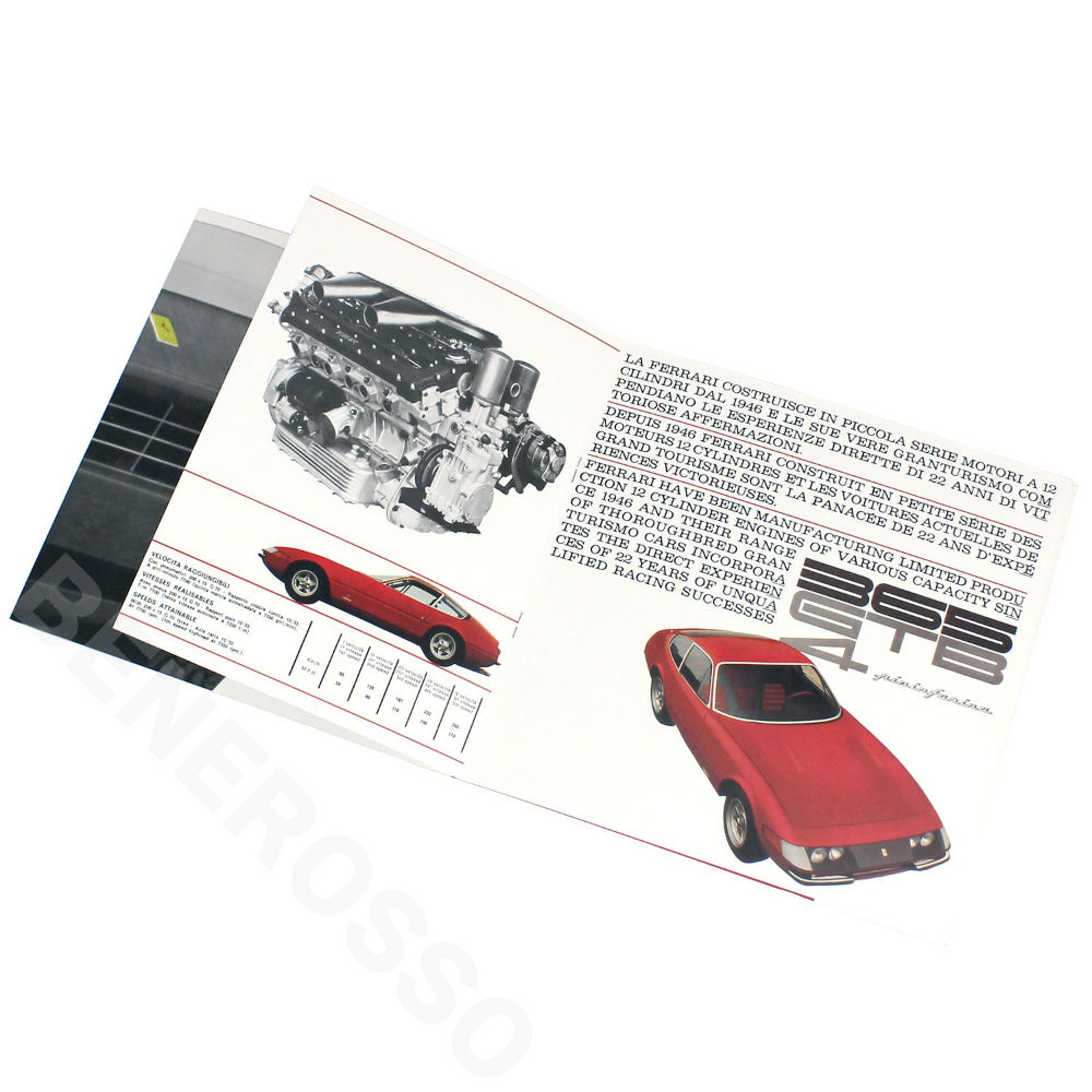 フェラーリ 365 GTB4 1968-2008 デイトナ 40周年記念 復刻版カタログ キット【返品・交換対象外】