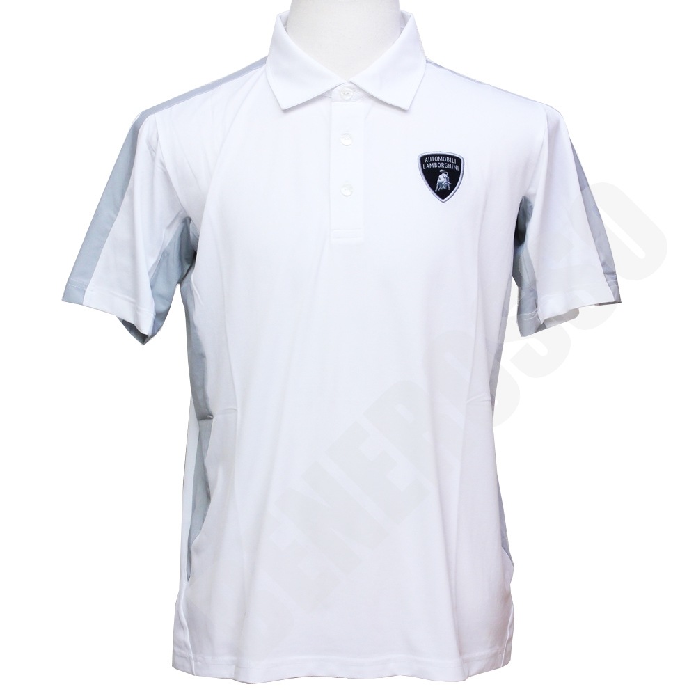 ランボルギーニ メンズ トレーニング ポロ ホワイト 9011549CCW077 