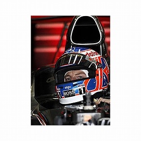 マクラーレン 2010 フォトポスター ウインターテスト ピット1