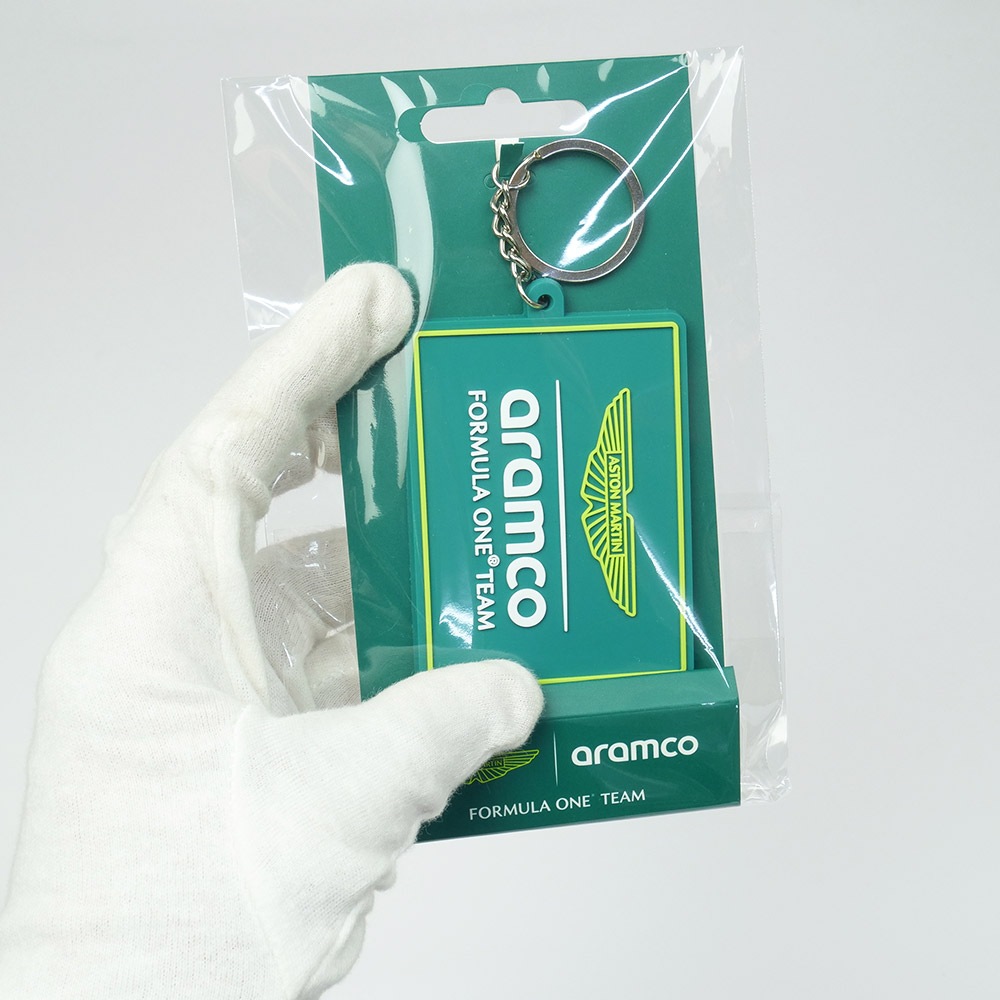 アストンマーチン アラムコ F1 チーム 日本限定 ロゴキーリング 2025 グリーン AMR-ES-2510