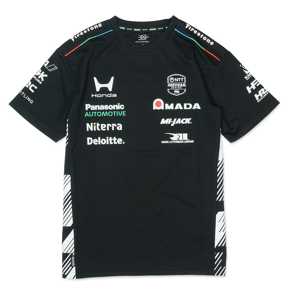佐藤琢磨 TS ドライバーズ Tシャツ 2026 ブラック TS-2602 | F1