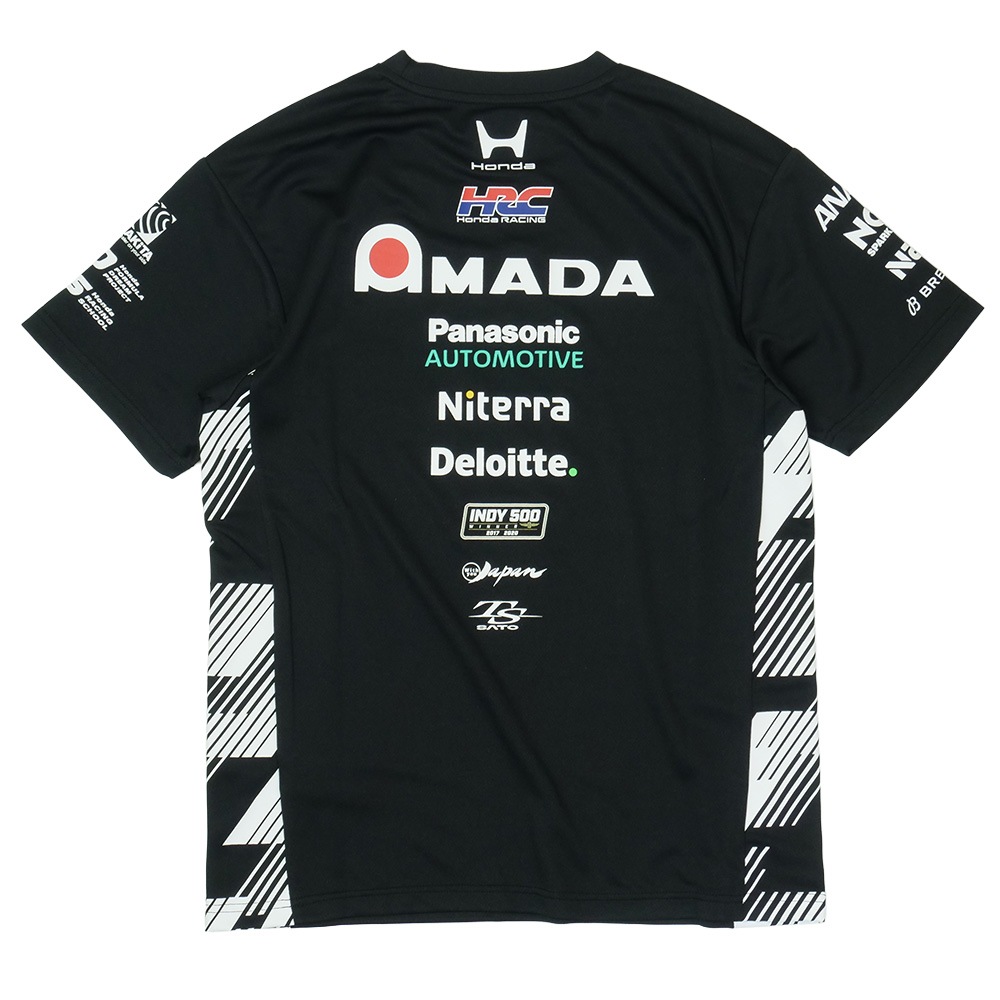 佐藤琢磨 TS ドライバーズ Tシャツ 2026 ブラック TS-2602 | F1