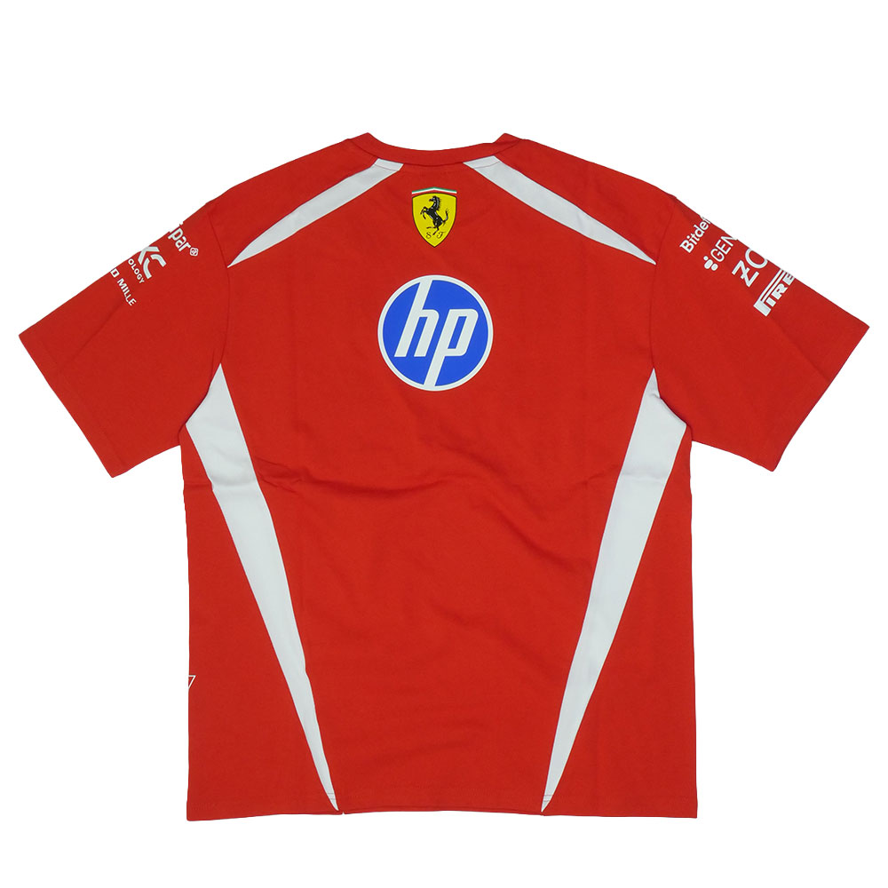 スクーデリア フェラーリ HP チーム C.ルクレール オーセンティック ドライバー Tシャツ 2026 レッド 713827-16