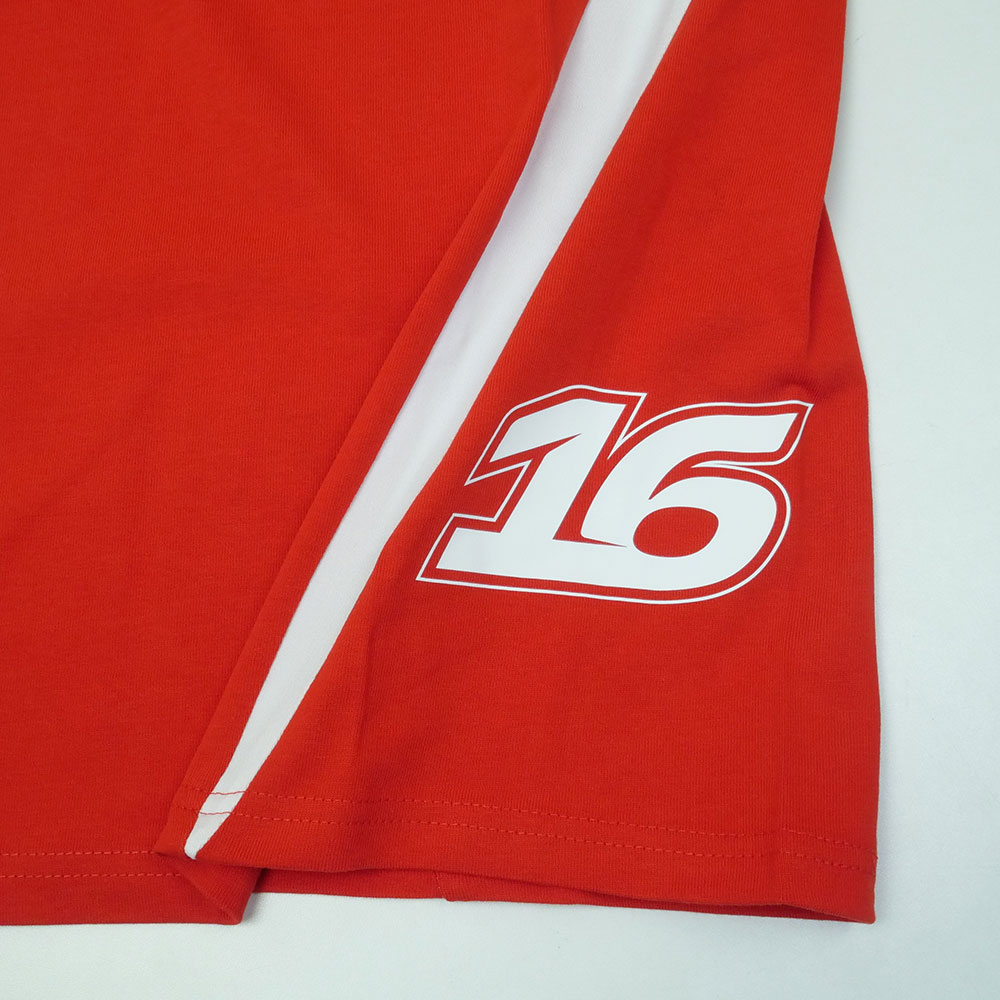 スクーデリア フェラーリ HP チーム C.ルクレール オーセンティック ドライバー Tシャツ 2026 レッド 713827-16
