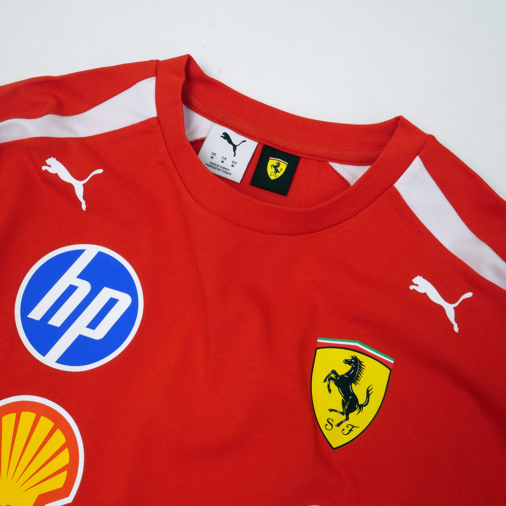 スクーデリア フェラーリ HP チーム C.ルクレール オーセンティック ドライバー Tシャツ 2026 レッド 713827-16