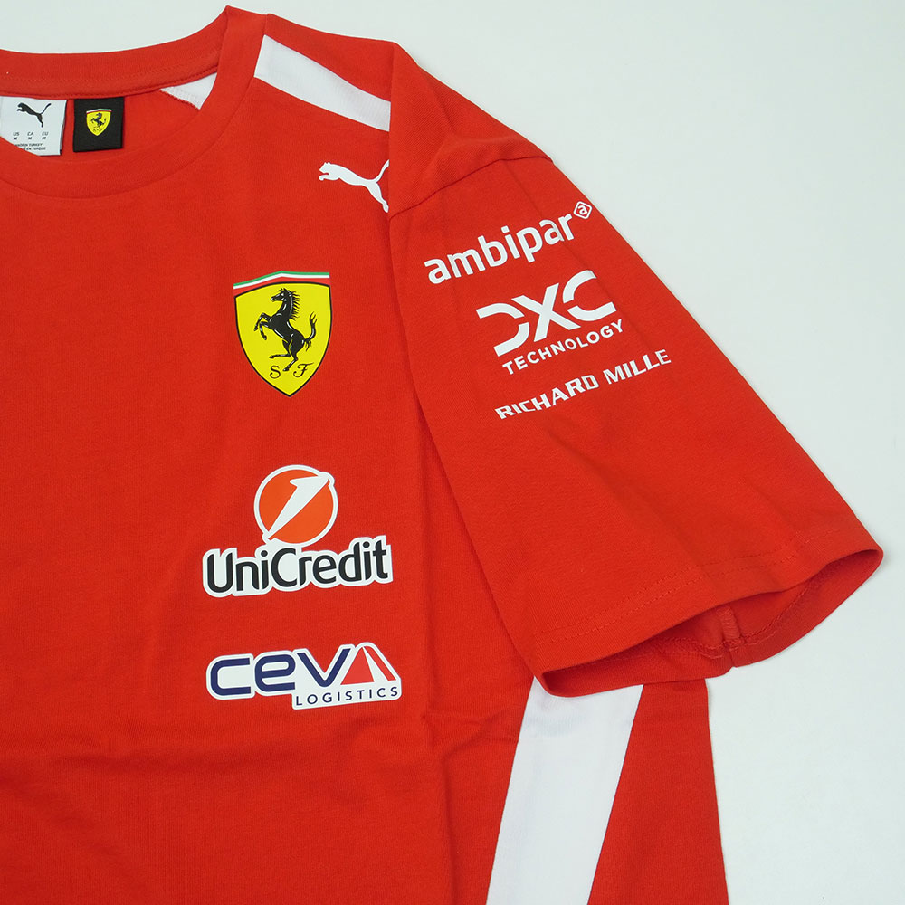 スクーデリア フェラーリ HP チーム C.ルクレール オーセンティック ドライバー Tシャツ 2026 レッド 713827-16