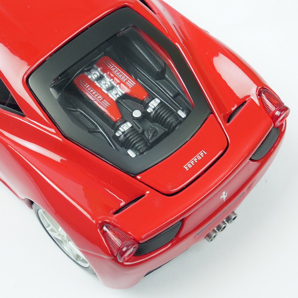 Bburago 1/24スケール フェラーリ 458 Italia レッド 18-26003R1