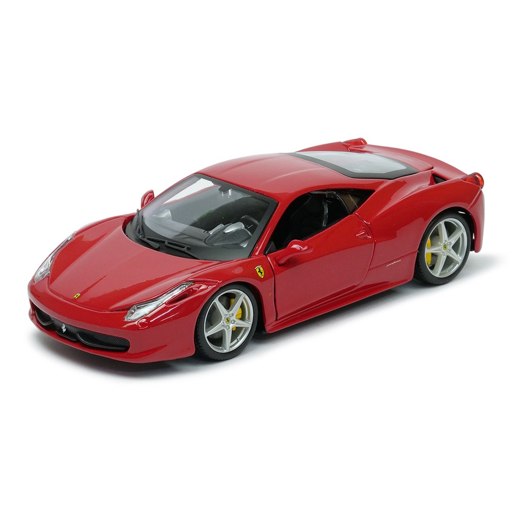 Bburago 1/24スケール フェラーリ 458 Italia レッド 18-26003R1