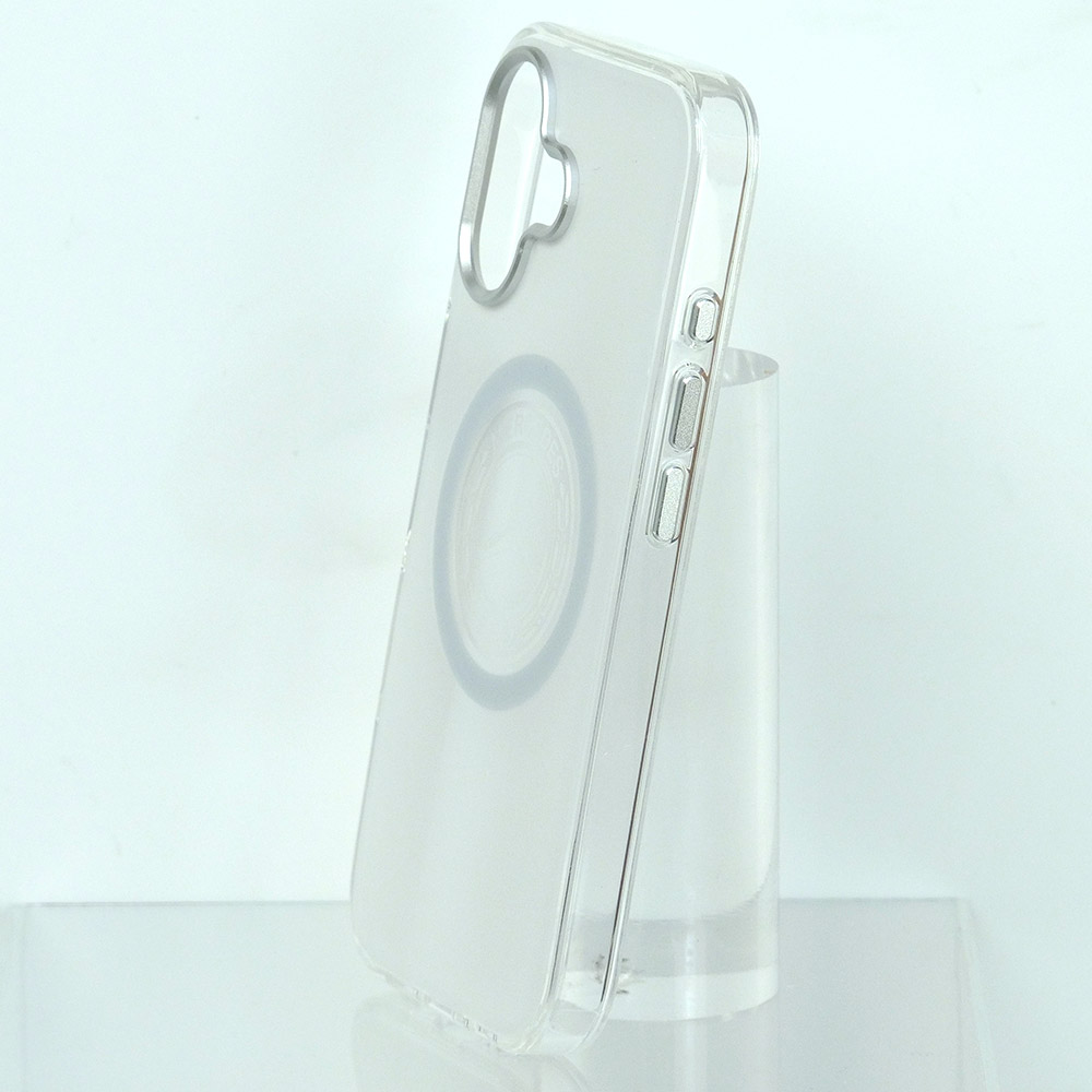 メルセデスベンツ iPhone 17 IML バックカバー ビンテージロゴ ホワイト マグセーフ対応 MEHMP17S25HTVILH