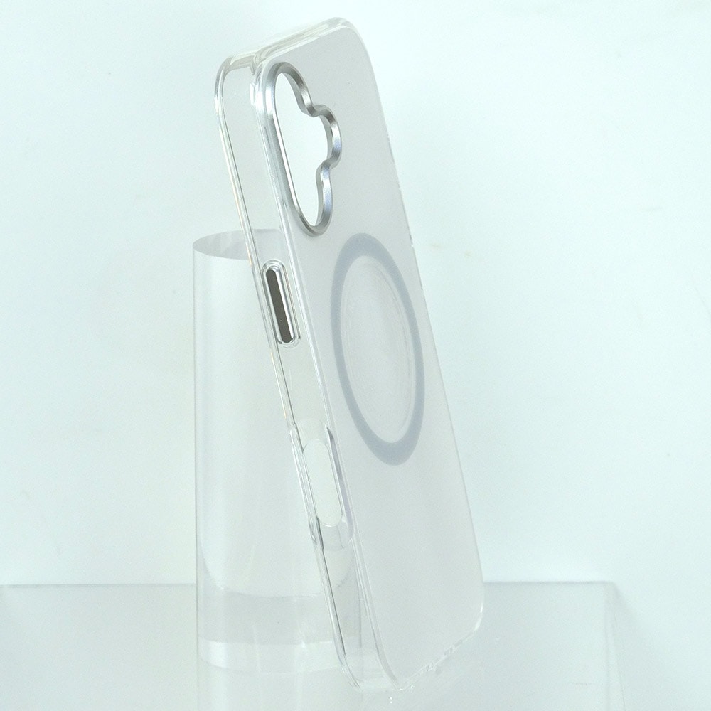 メルセデスベンツ iPhone 17 IML バックカバー ビンテージロゴ ホワイト マグセーフ対応 MEHMP17S25HTVILH