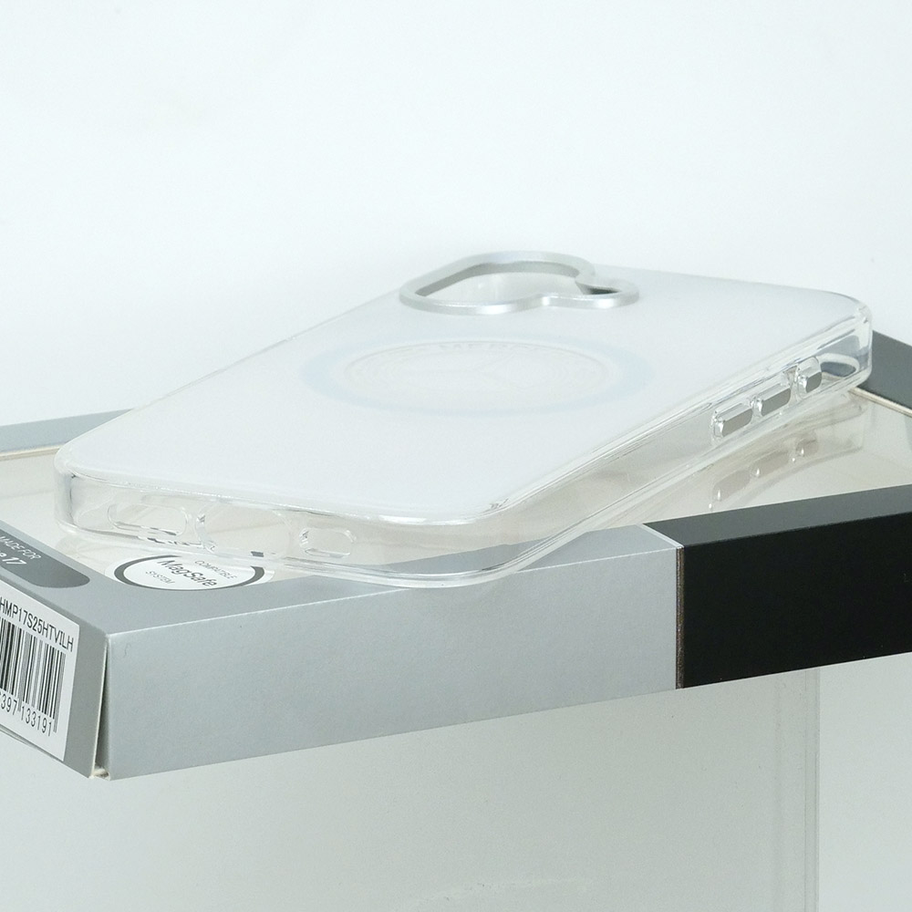 メルセデスベンツ iPhone 17 IML バックカバー ビンテージロゴ ホワイト マグセーフ対応 MEHMP17S25HTVILH