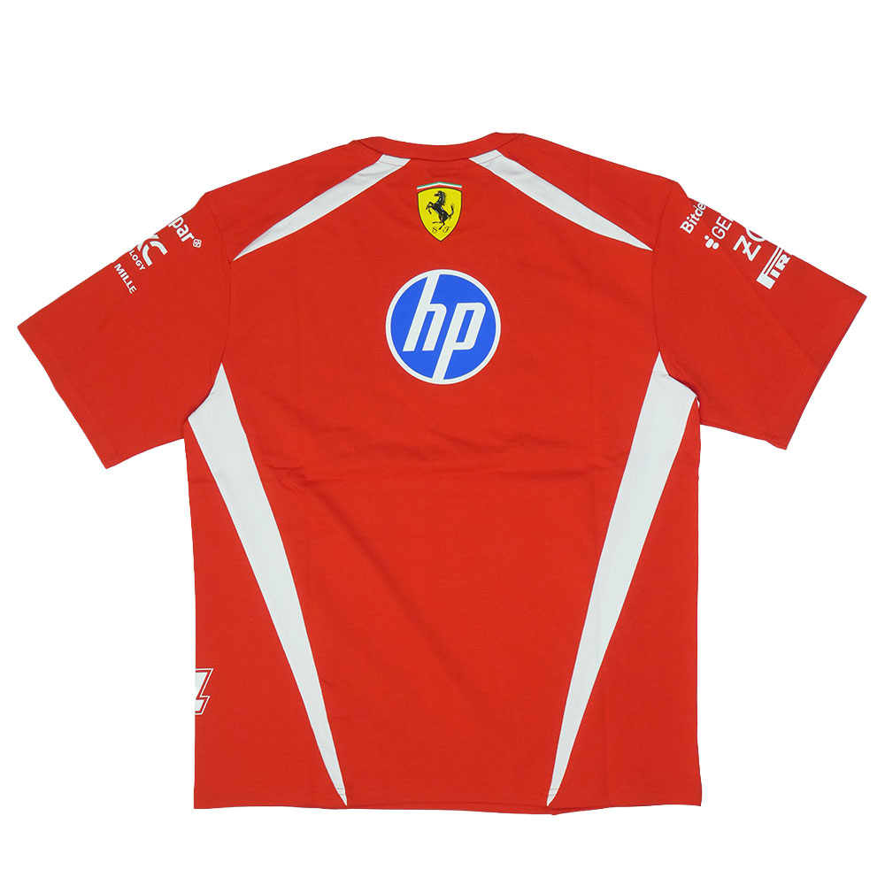 スクーデリア フェラーリ HP チーム L.ハミルトン オーセンティック ドライバー Tシャツ 2026 レッド 713827-44