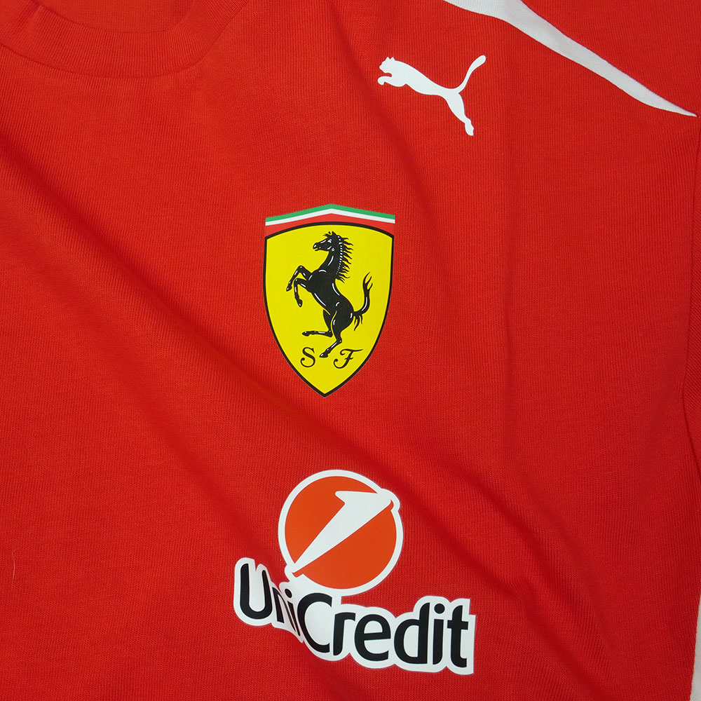 スクーデリア フェラーリ HP チーム L.ハミルトン オーセンティック ドライバー Tシャツ 2026 レッド 713827-44