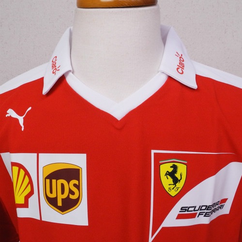 メモラビリア フェラーリ 2016 クルー支給用 Tシャツ 新品 レッド【返品・交換対象外】