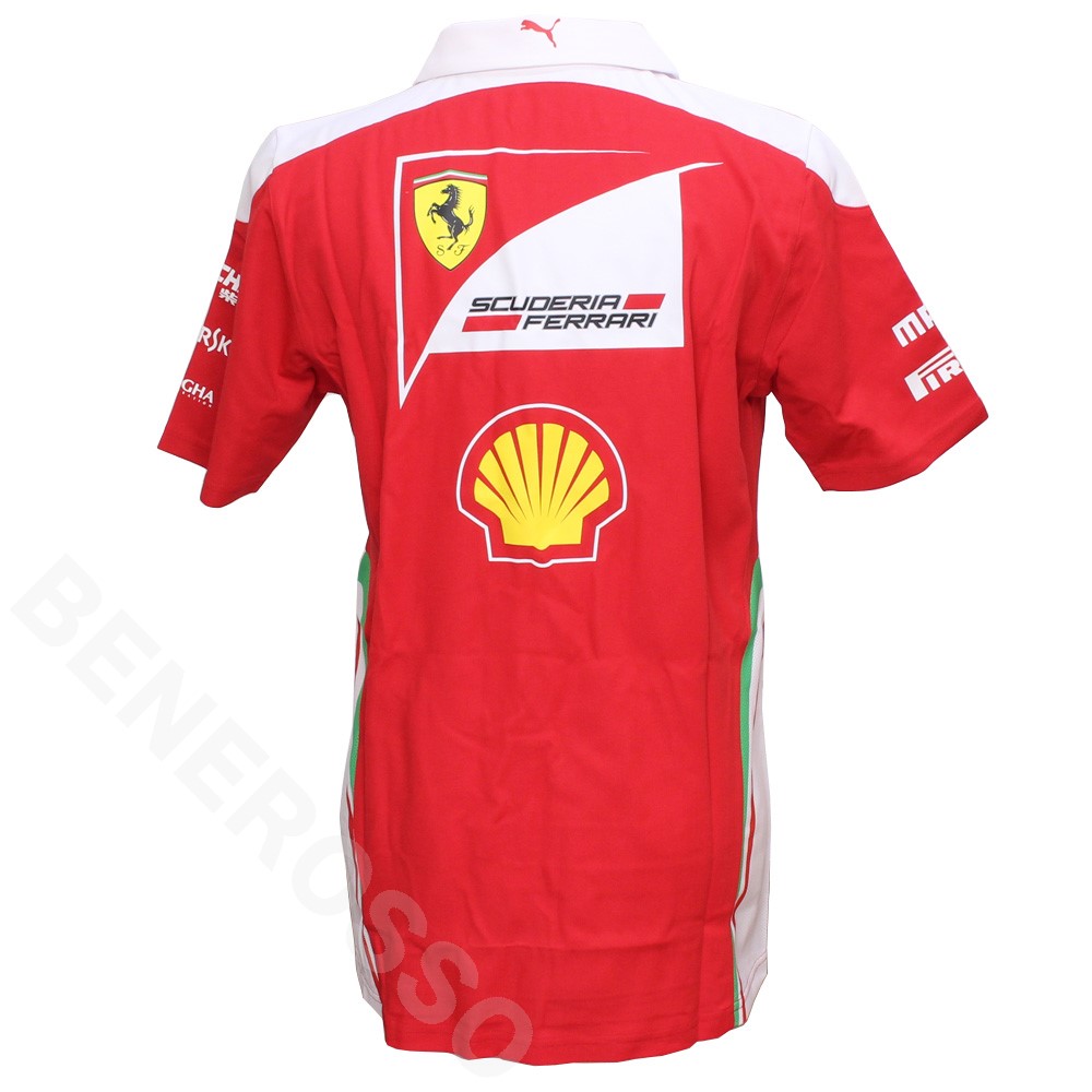 メモラビリア フェラーリ 2016 クルー支給用 Tシャツ 新品 レッド【返品・交換対象外】