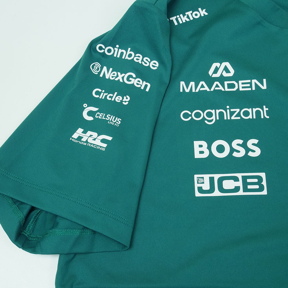 アストンマーティン アラムコ F1 チーム F.アロンソ ドライバーTシャツ 2026 グリーン 713890-01