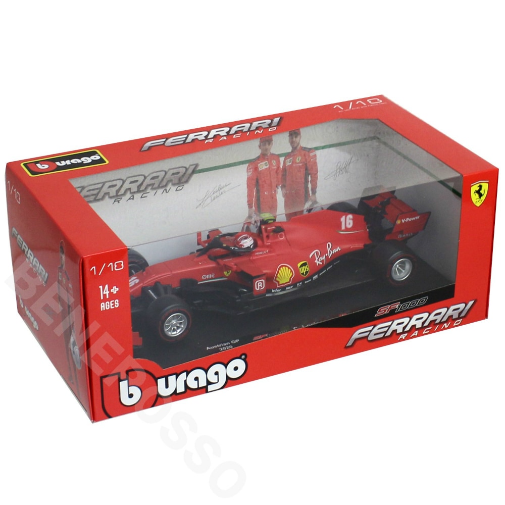 Bburago 1/18スケール フェラーリ SF1000 C.ルクレール 2020