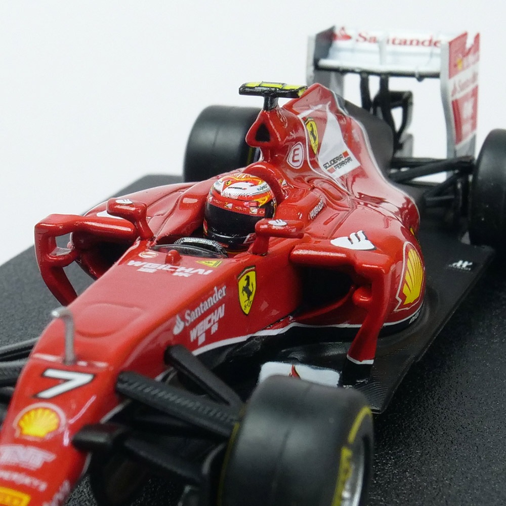 マテル 1/43スケール フェラーリ F14 T 2014 #7  K.ライコネン MTBLY70