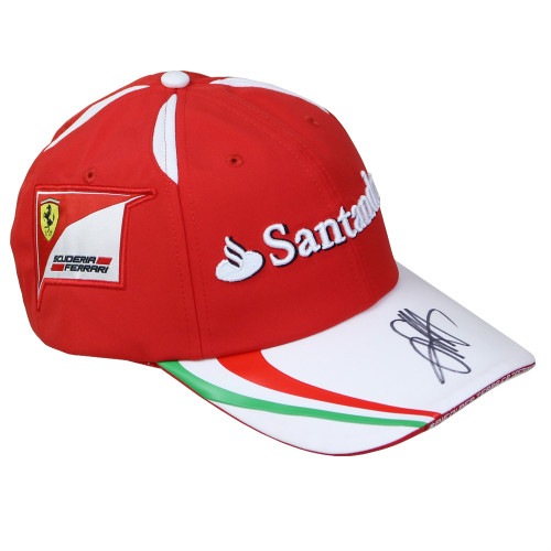 フェラーリ 2016 イタリアGP フェラーリVIP贈呈品 3点セット ベッテル 直筆サインキャップ付き 【返品・交換対象外】