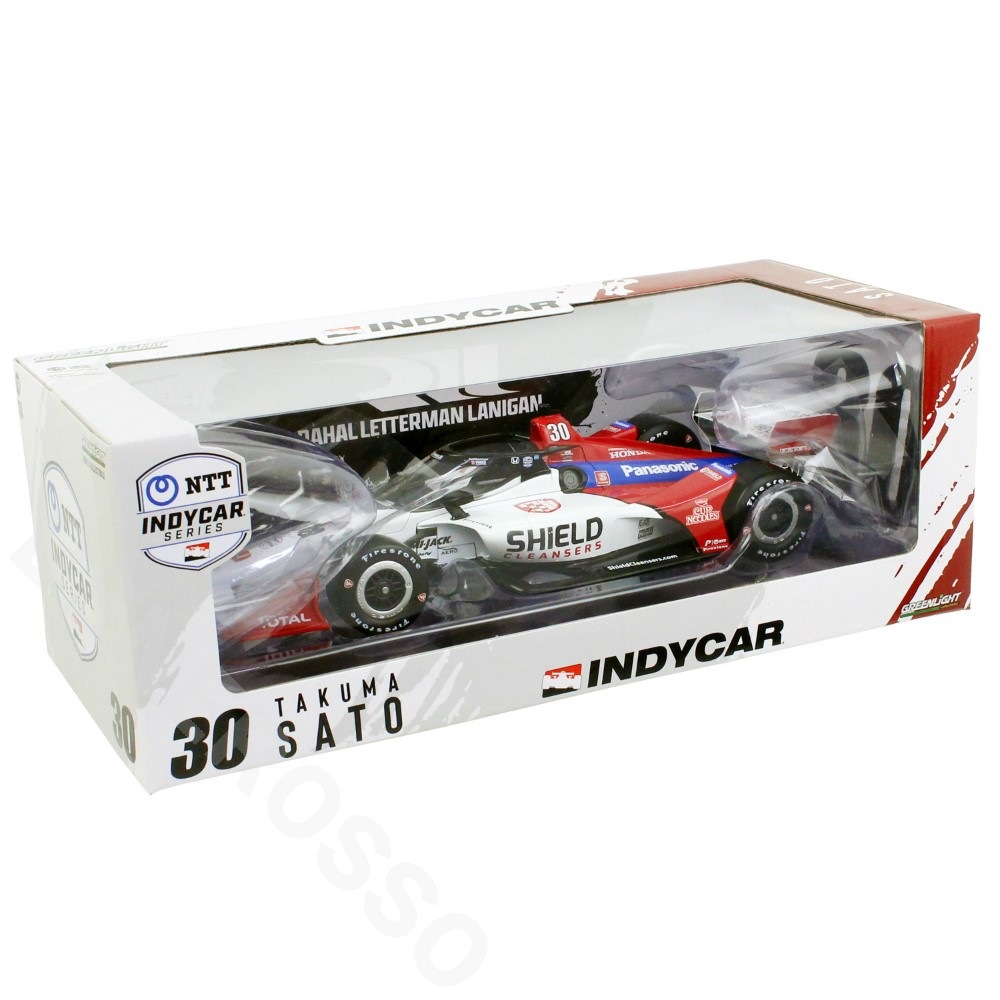 グリーンライト 1/18スケール 佐藤琢磨 2021 インディカー #30 パナソニック/SHIELD Rahal Letterman Lanigan GL-11121