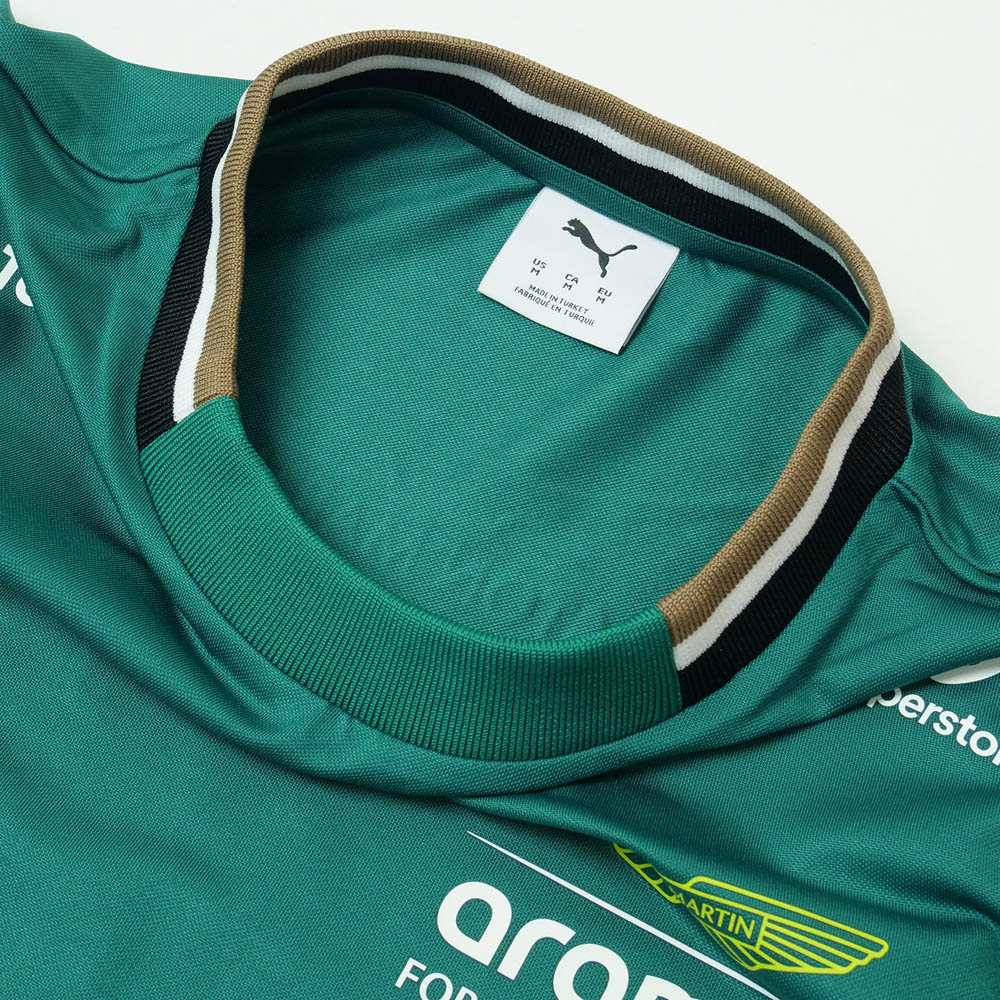 PUMA アストンマーティン アラムコ F1 チーム レプリカ チーム Tシャツ 2025 グリーン 713694-01